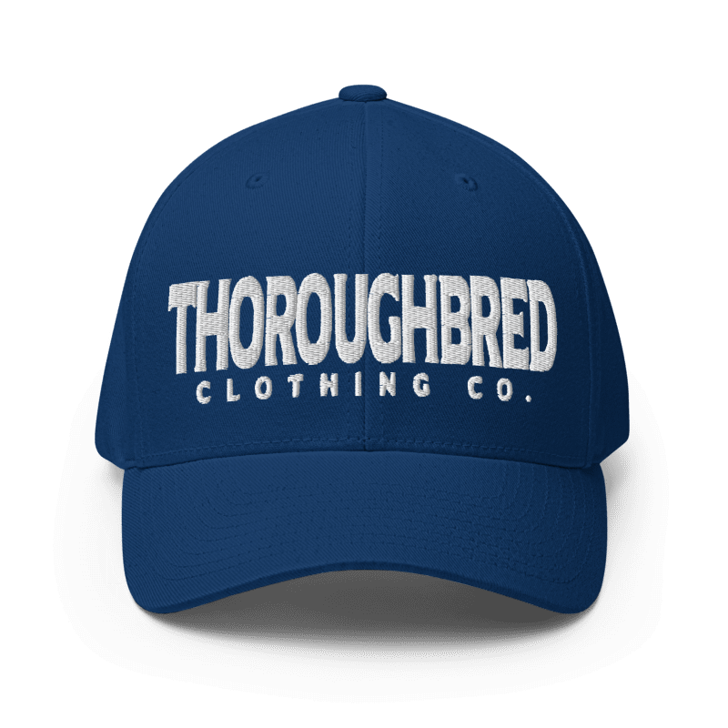 Blue Checkers Flex Fit Cap