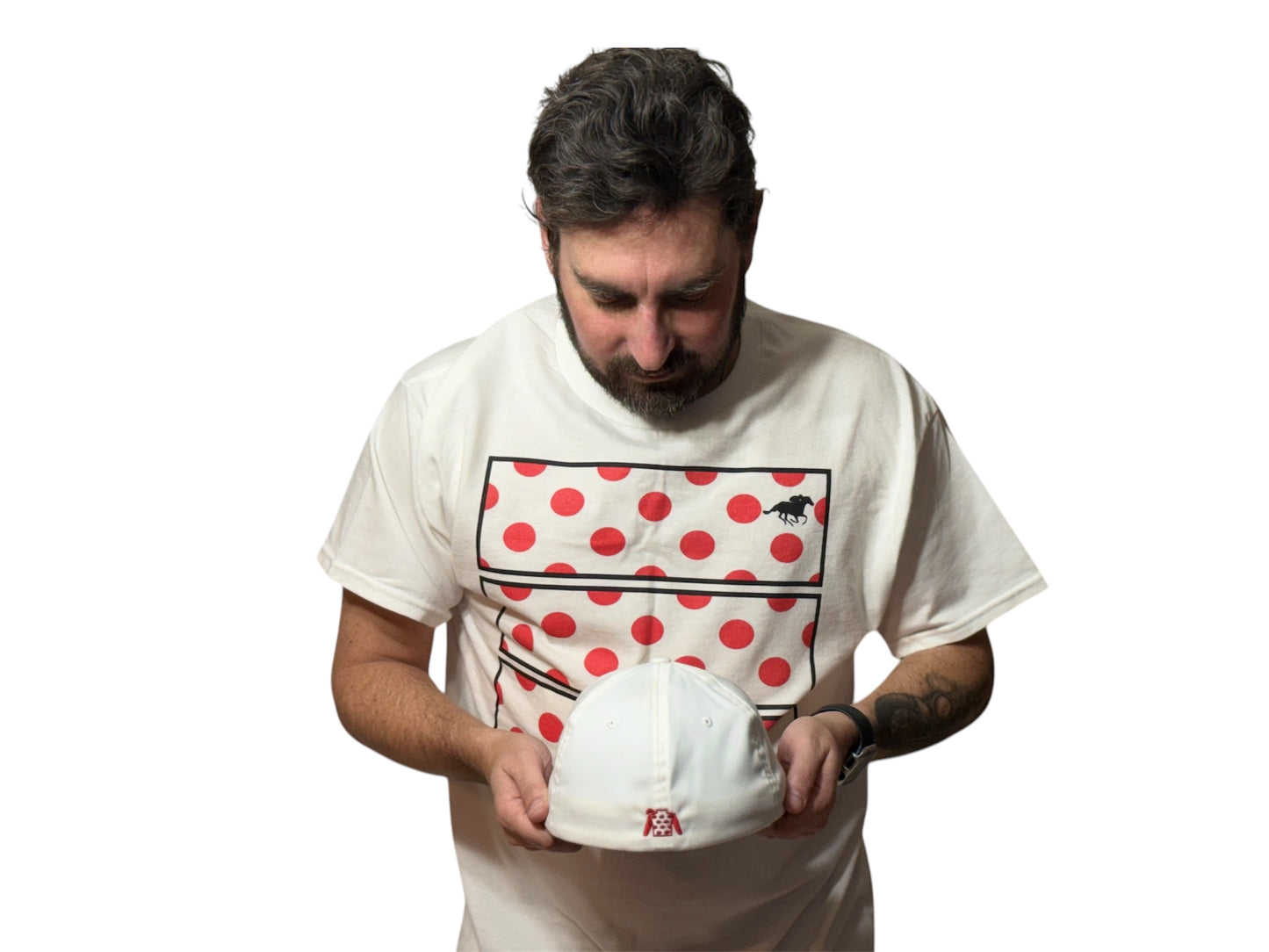 Red Dots Flex Fit Cap