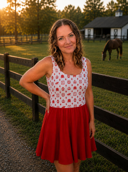 Crown & Cloth Skater Dress