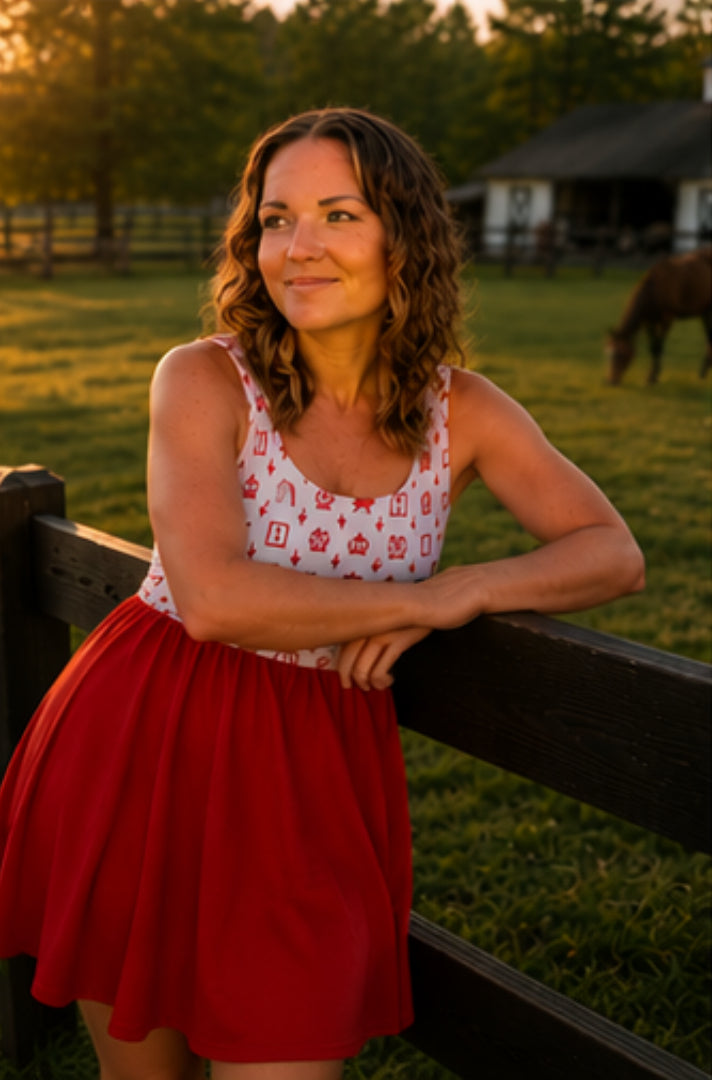 Crown & Cloth Skater Dress