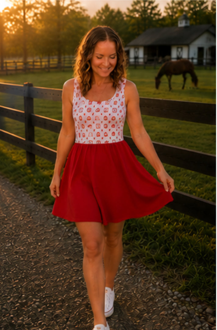 Crown & Cloth Skater Dress