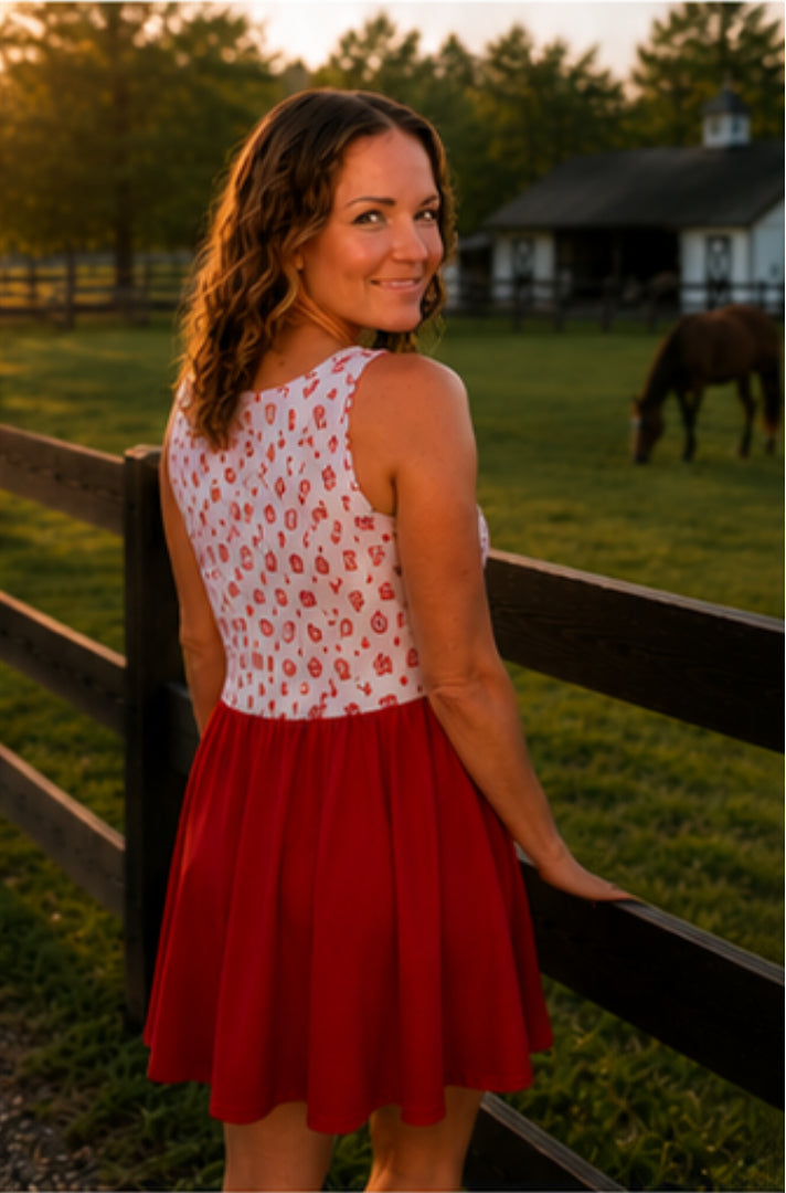 Crown & Cloth Skater Dress