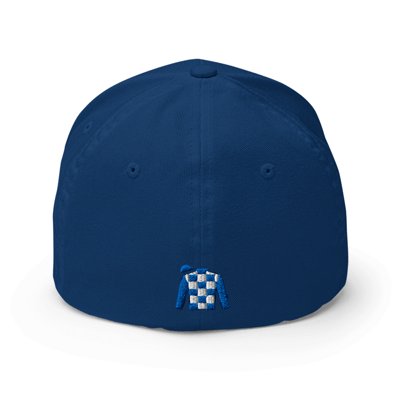 Blue Checkers Flex Fit Cap