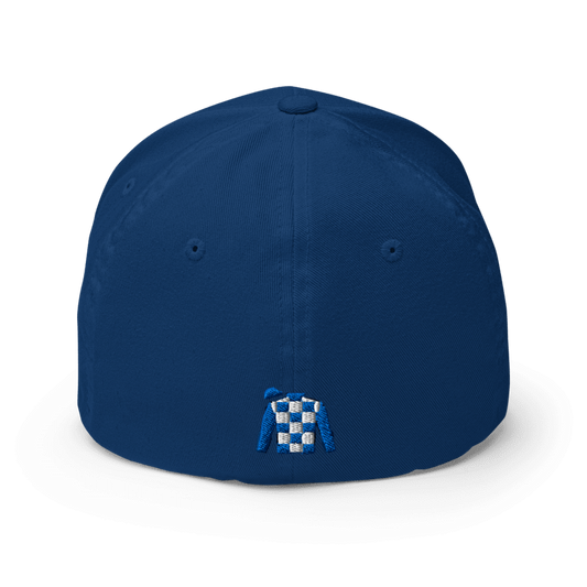 Blue Checkers Flex Fit Cap