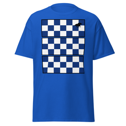 Blue Checkers Tee